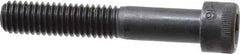 Made in USA - 3/8-16 UNC Hex Socket Drive, Socket Cap Screw - Alloy Steel, Black Oxide Finish, Partially Threaded, 2-1/4" Length Under Head - USA Tool & Supply