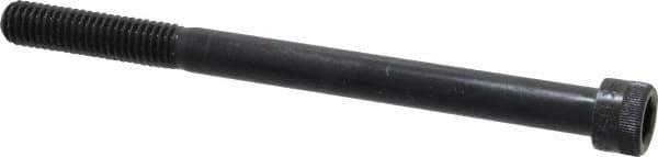 Holo-Krome - 3/8-16 UNC Hex Socket Drive, Socket Cap Screw - Alloy Steel, Black Oxide Finish, Partially Threaded, 5" Length Under Head - USA Tool & Supply