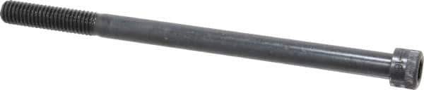 Holo-Krome - 3/8-16 UNC Hex Socket Drive, Socket Cap Screw - Alloy Steel, Black Oxide Finish, Partially Threaded, 6" Length Under Head - USA Tool & Supply