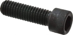 Made in USA - 7/16-14 UNC Hex Socket Drive, Socket Cap Screw - Alloy Steel, Black Oxide Finish, Fully Threaded, 1-1/2" Length Under Head - USA Tool & Supply