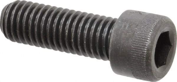 Made in USA - 1/2-13 UNC Hex Socket Drive, Socket Cap Screw - Alloy Steel, Black Oxide Finish, Fully Threaded, 1-1/2" Length Under Head - USA Tool & Supply