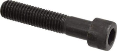 Made in USA - 1/2-13 UNC Hex Socket Drive, Socket Cap Screw - Alloy Steel, Black Oxide Finish, Partially Threaded, 2-1/2" Length Under Head - USA Tool & Supply