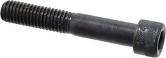 Made in USA - 1/2-13 UNC Hex Socket Drive, Socket Cap Screw - Alloy Steel, Black Oxide Finish, Partially Threaded, 3" Length Under Head - USA Tool & Supply
