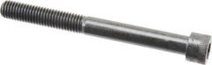 Made in USA - 1/2-13 UNC Hex Socket Drive, Socket Cap Screw - Alloy Steel, Black Oxide Finish, Partially Threaded, 5" Length Under Head - USA Tool & Supply