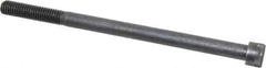 Made in USA - 1/2-13 UNC Hex Socket Drive, Socket Cap Screw - Alloy Steel, Black Oxide Finish, Partially Threaded, 8" Length Under Head - USA Tool & Supply