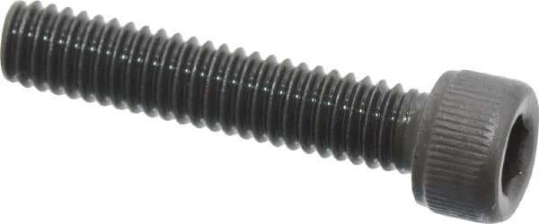 Value Collection - #3-56 UNF Hex Socket Drive, Socket Cap Screw - Alloy Steel, Black Oxide Finish, Fully Threaded, 1/2" Length Under Head - USA Tool & Supply