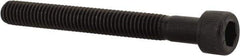 Value Collection - #8-36 UNF Hex Socket Drive, Socket Cap Screw - Alloy Steel, Black Oxide Finish, Partially Threaded, 1-1/2" Length Under Head - USA Tool & Supply