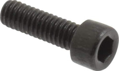 Value Collection - #4-48 UNF Hex Socket Drive, Socket Cap Screw - Alloy Steel, Black Oxide Finish, Fully Threaded, 3/8" Length Under Head - USA Tool & Supply