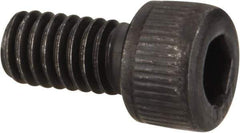 Value Collection - #5-44 UNF Hex Socket Drive, Socket Cap Screw - Alloy Steel, Black Oxide Finish, Fully Threaded, 1/4" Length Under Head - USA Tool & Supply