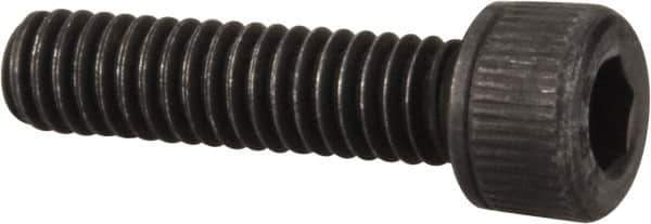 Value Collection - #5-44 UNF Hex Socket Drive, Socket Cap Screw - Alloy Steel, Black Oxide Finish, Fully Threaded, 1/2" Length Under Head - USA Tool & Supply