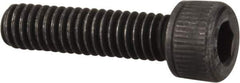 Value Collection - #5-44 UNF Hex Socket Drive, Socket Cap Screw - Alloy Steel, Black Oxide Finish, Fully Threaded, 1/2" Length Under Head - USA Tool & Supply