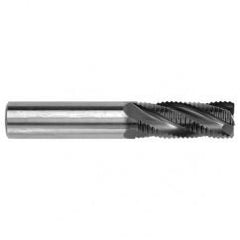 3/4" Dia. - 4" OAL - Bright CBD - Square End Roughing End Mill - 4 FL - USA Tool & Supply