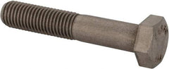 Value Collection - 5/16-24 UNF, 1-3/4" Length Under Head Hex Head Cap Screw - Partially Threaded, Grade 18-8 Stainless Steel, Uncoated, 1/2" Hex - USA Tool & Supply