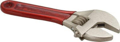 Proto - 1/2" Jaw Capacity, 4" Standard Adjustable Wrench - Steel, Satin Finish - USA Tool & Supply