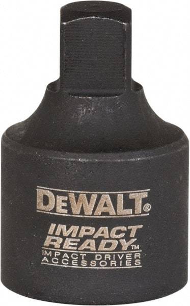 DeWALT - 3/8 Male 1/2 Female Impact Drive Adapter - 3/8" Male, 1/2" Female - USA Tool & Supply