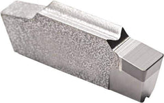 Seco - LCGN, 0.157" Cutting Width, LF, CBN200 Grade, Single End Multi-Directional Turning Insert - 0.016" Corner Radius - USA Tool & Supply