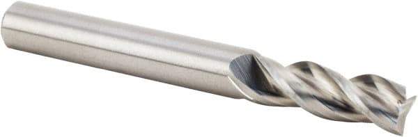 Kennametal - 16mm, 3 Flute, Single End, Solid Carbide, Corner Radius End Mill - 89mm OAL, 38° Helix, Right Hand Flute, 32mm LOC, Right Hand Cut - USA Tool & Supply