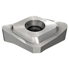 Iscar - ENHT100420 Grade IC908 Carbide Milling Insert - TiAlN Finish, 0.1654" Thick, 0.4134" Inscribed Circle, 2mm Corner Radius - USA Tool & Supply