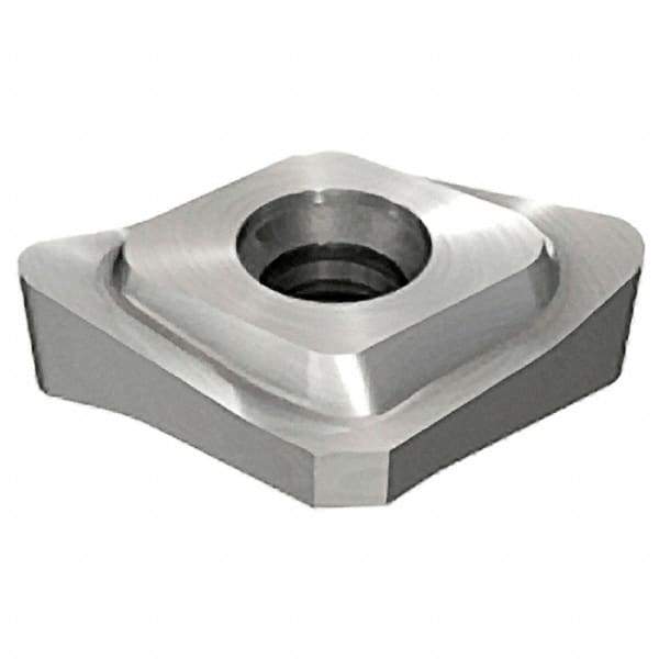 Iscar - ENHT100410 Grade IC908 Carbide Milling Insert - TiAlN Finish, 0.1654" Thick, 0.4134" Inscribed Circle, 1mm Corner Radius - USA Tool & Supply