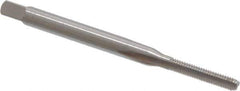 Cleveland - #3-56 UNF 2B 3 Flute Bright Finish High Speed Steel Straight Flute Standard Hand Tap - Bottoming, Right Hand Thread, 1.813" OAL, 12.7mm Thread Length, H2 Limit, Oversize - Exact Industrial Supply