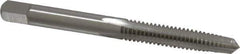 Cleveland - #12-24 UNC 2B/3B 4 Flute Bright Finish High Speed Steel Straight Flute Standard Hand Tap - Taper, Right Hand Thread, 2-3/8" OAL, 1/2" Thread Length, H3 Limit, Oversize - Exact Industrial Supply
