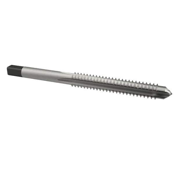 Cleveland - 9/16-18 UNF 4 Flute Bright Finish High Speed Steel Straight Flute Standard Hand Tap - Taper, Right Hand Thread, 3.594" OAL, 1" Thread Length, H3 Limit, Oversize - Exact Industrial Supply