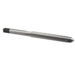 Cleveland - 9/16-18 UNF 4 Flute Bright Finish High Speed Steel Straight Flute Standard Hand Tap - Taper, Right Hand Thread, 3.594" OAL, 1" Thread Length, H3 Limit, Oversize - Exact Industrial Supply