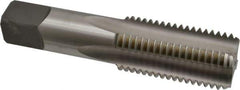 Cleveland - 1-1/2 - 6 UNC 3B 4 Flute Bright Finish High Speed Steel Straight Flute Standard Hand Tap - Bottoming, Right Hand Thread, 6-3/8" OAL, 76.2mm Thread Length, H4 Limit, Oversize - USA Tool & Supply