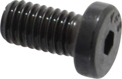Value Collection - #10-32 UNF Hex Socket Drive, Low Socket Cap Screw - Alloy Steel, Black Oxide Finish, Fully Threaded, 3/8" Length Under Head - USA Tool & Supply