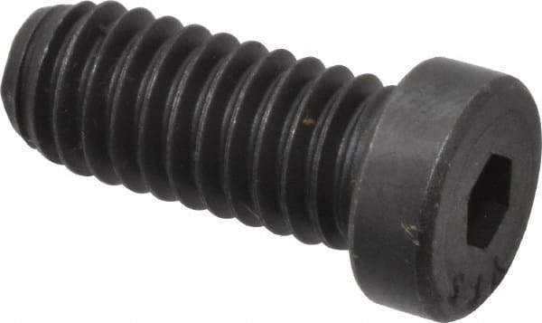 Value Collection - 5/16-18 UNC Hex Socket Drive, Low Socket Cap Screw - Alloy Steel, Black Oxide Finish, Fully Threaded, 3/4" Length Under Head - USA Tool & Supply