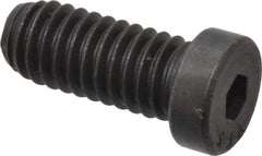 Value Collection - 5/16-18 UNC Hex Socket Drive, Low Socket Cap Screw - Alloy Steel, Black Oxide Finish, Fully Threaded, 3/4" Length Under Head - USA Tool & Supply