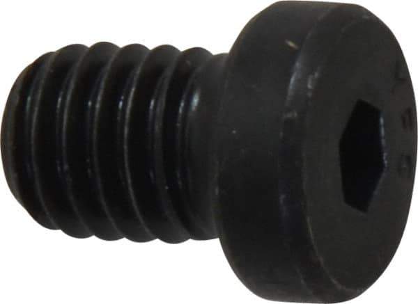Value Collection - 3/8-16 UNC Hex Socket Drive, Low Socket Cap Screw - Alloy Steel, Black Oxide Finish, Fully Threaded, 1/2" Length Under Head - USA Tool & Supply