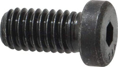 Value Collection - 3/8-16 UNC Hex Socket Drive, Low Socket Cap Screw - Alloy Steel, Black Oxide Finish, Fully Threaded, 3/4" Length Under Head - USA Tool & Supply