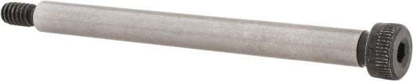 Value Collection - 1/4" Shoulder Diam x 2-3/4" Shoulder Length, #10-24 UNC, Hex Socket Shoulder Screw - 4140 Alloy Steel, Uncoated, 3/16" Head Height x 3/8" Head Diam - USA Tool & Supply