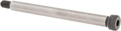 Value Collection - 5/16" Shoulder Diam x 3-1/4" Shoulder Length, 1/4-20 UNC, Hex Socket Shoulder Screw - 4140 Alloy Steel, Uncoated, 7/32" Head Height x 7/16" Head Diam - USA Tool & Supply