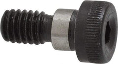 Value Collection - 3/8" Shoulder Diam x 1/4" Shoulder Length, 5/16-18 UNC, Hex Socket Shoulder Screw - 4140 Alloy Steel, Uncoated, 1/4" Head Height x 9/16" Head Diam - USA Tool & Supply
