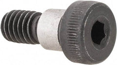 Value Collection - 3/8" Shoulder Diam x 5/16" Shoulder Length, 5/16-18 UNC, Hex Socket Shoulder Screw - 4140 Alloy Steel, Uncoated, 1/4" Head Height x 9/16" Head Diam - USA Tool & Supply