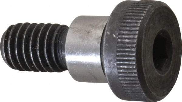 Value Collection - 1/2" Shoulder Diam x 3/8" Shoulder Length, 3/8-16 UNC, Hex Socket Shoulder Screw - 4140 Alloy Steel, Uncoated, 5/16" Head Height x 3/4" Head Diam - USA Tool & Supply