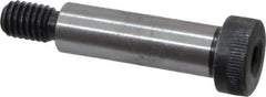 Value Collection - 1/2" Shoulder Diam x 1-5/8" Shoulder Length, 3/8-16 UNC, Hex Socket Shoulder Screw - 4140 Alloy Steel, Uncoated, 5/16" Head Height x 3/4" Head Diam - USA Tool & Supply