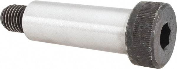 Value Collection - 1-1/4" Shoulder Diam x 3-1/2" Shoulder Length, 7/8-9 UNC, Hex Socket Shoulder Screw - 4140 Alloy Steel, Uncoated, 3/4" Head Height x 1-3/4" Head Diam - USA Tool & Supply