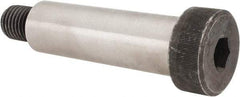 Value Collection - 1-1/4" Shoulder Diam x 4" Shoulder Length, 7/8-9 UNC, Hex Socket Shoulder Screw - 4140 Alloy Steel, Uncoated, 3/4" Head Height x 1-3/4" Head Diam - USA Tool & Supply