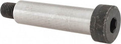 Value Collection - 1-1/4" Shoulder Diam x 4-1/2" Shoulder Length, 7/8-9 UNC, Hex Socket Shoulder Screw - 4140 Alloy Steel, Uncoated, 3/4" Head Height x 1-3/4" Head Diam - USA Tool & Supply