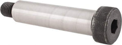 Value Collection - 1-1/4" Shoulder Diam x 5" Shoulder Length, 7/8-9 UNC, Hex Socket Shoulder Screw - 4140 Alloy Steel, Uncoated, 3/4" Head Height x 1-3/4" Head Diam - USA Tool & Supply