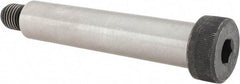 Value Collection - 1-1/4" Shoulder Diam x 6" Shoulder Length, 7/8-9 UNC, Hex Socket Shoulder Screw - 4140 Alloy Steel, Uncoated, 3/4" Head Height x 1-3/4" Head Diam - USA Tool & Supply