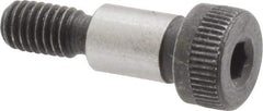 Value Collection - 1/4" Shoulder Diam x 3/8" Shoulder Length, #10-32 UNF, Hex Socket Shoulder Screw - 4140 Alloy Steel, Uncoated, 3/16" Head Height x 3/8" Head Diam - USA Tool & Supply