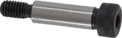 Value Collection - 1/4" Shoulder Diam x 3/4" Shoulder Length, #10-32 UNF, Hex Socket Shoulder Screw - 4140 Alloy Steel, Uncoated, 3/16" Head Height x 3/8" Head Diam - USA Tool & Supply