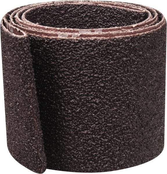 Norton - 2-1/2" Wide x 60" OAL, 36 Grit, Aluminum Oxide Abrasive Belt - Aluminum Oxide, Very Coarse, Coated, X Weighted Cloth Backing, Series R228 - USA Tool & Supply