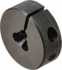 Cle-Line - #6-32 UNC High Speed Steel Round Adjustable Die - USA Tool & Supply