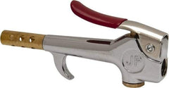 Value Collection - 200 Max psi Safety Booster Thumb Lever Blow Gun - 1/4 NPT, Chrome Plated Zinc - USA Tool & Supply