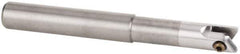 Kennametal - 16mm Cut Diam, 4mm Max Depth of Cut, 16mm Shank Diam, 142mm OAL, Indexable Ball Nose End Mill - 42mm Head Length, Straight Shank, KDMT Toolholder, KDM 16.. Insert - USA Tool & Supply